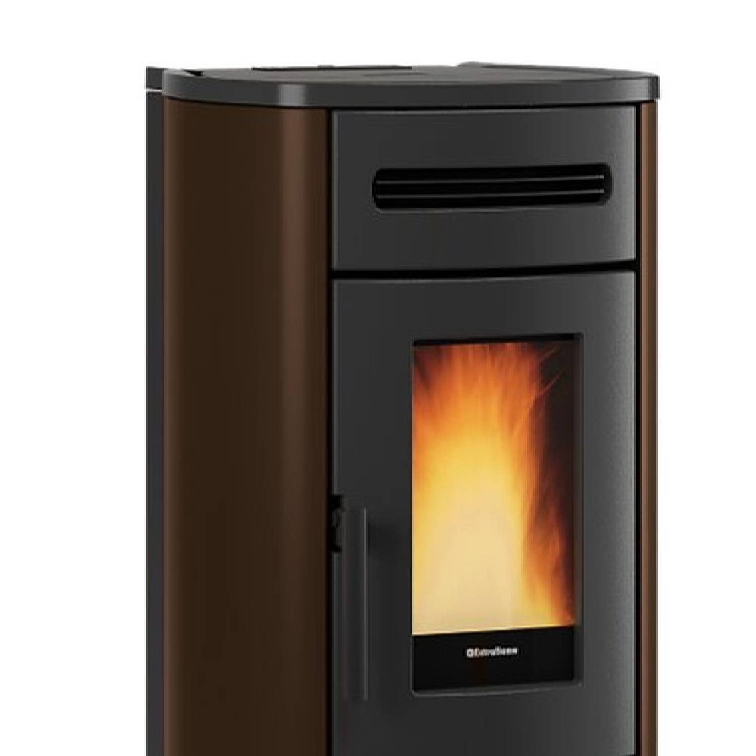 Extraflame GUENDA IDRO 5.0 - Bronze wassergeführter Pelletofen EVOLUTION LINE