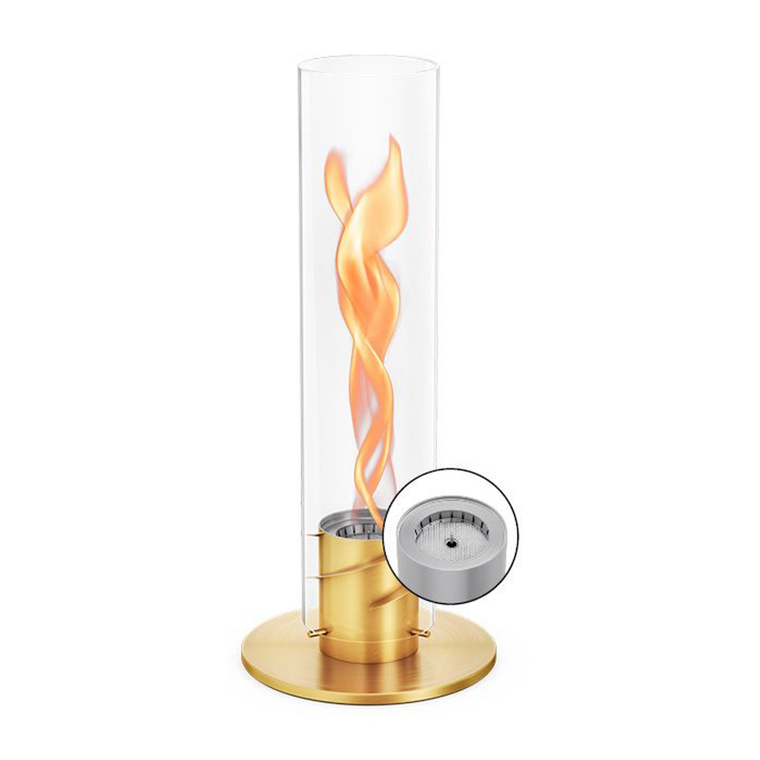 höfats SPIN 1200 Tischfeuer gold