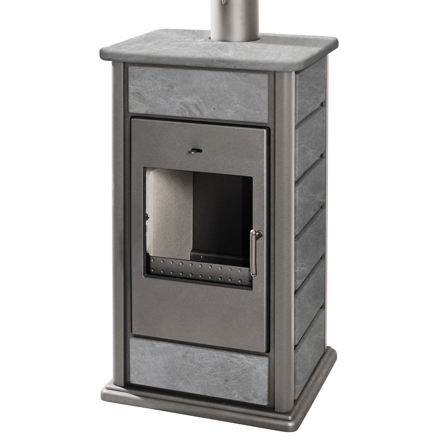 Schmitzker Alicante Wasserführender Kaminofen Anthrazit Speckstein Schmitzker Alicante Wasserführender Kaminofen Anthrazit Speckstein