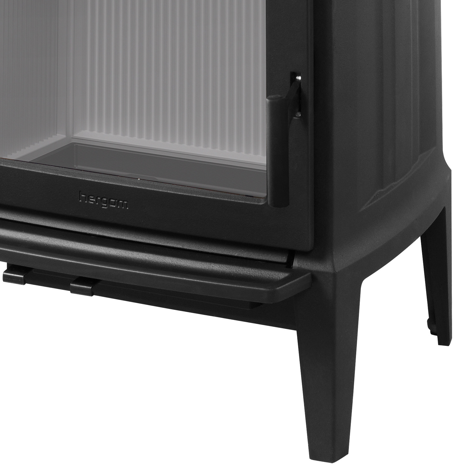 Hergom E30 M Kaminofen Gusseisen Schwarz