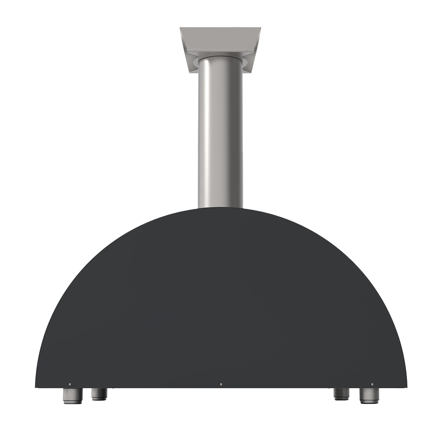 Alfa Moderno 5 Pizze Pizzaofen Holz Schiefer Grau