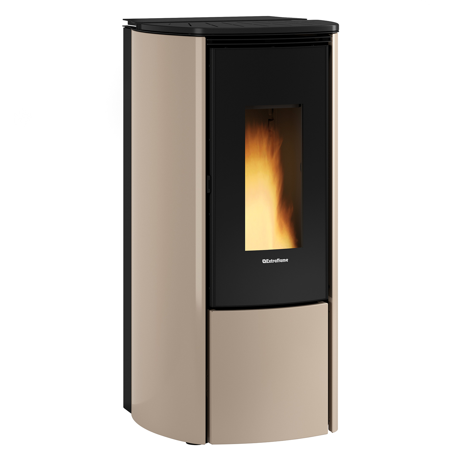 Extraflame Evolution Line Katia 9 Pelletofen Stahl Taubengrau