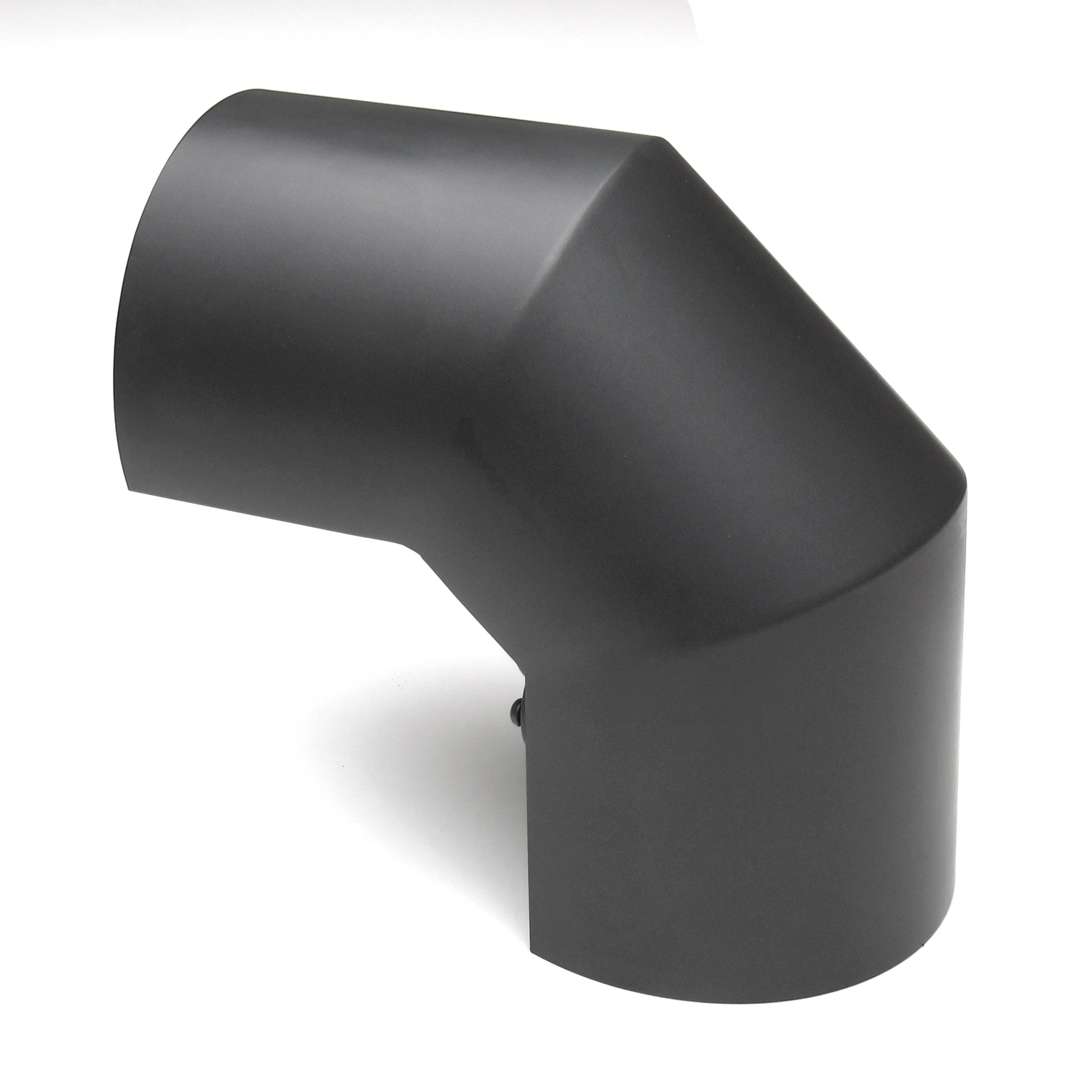 Raik Basic Thermoschild 120mm gussgrau doppelt für 3teiligen Bogen 90° für Rauchrohr / Ofenrohr
