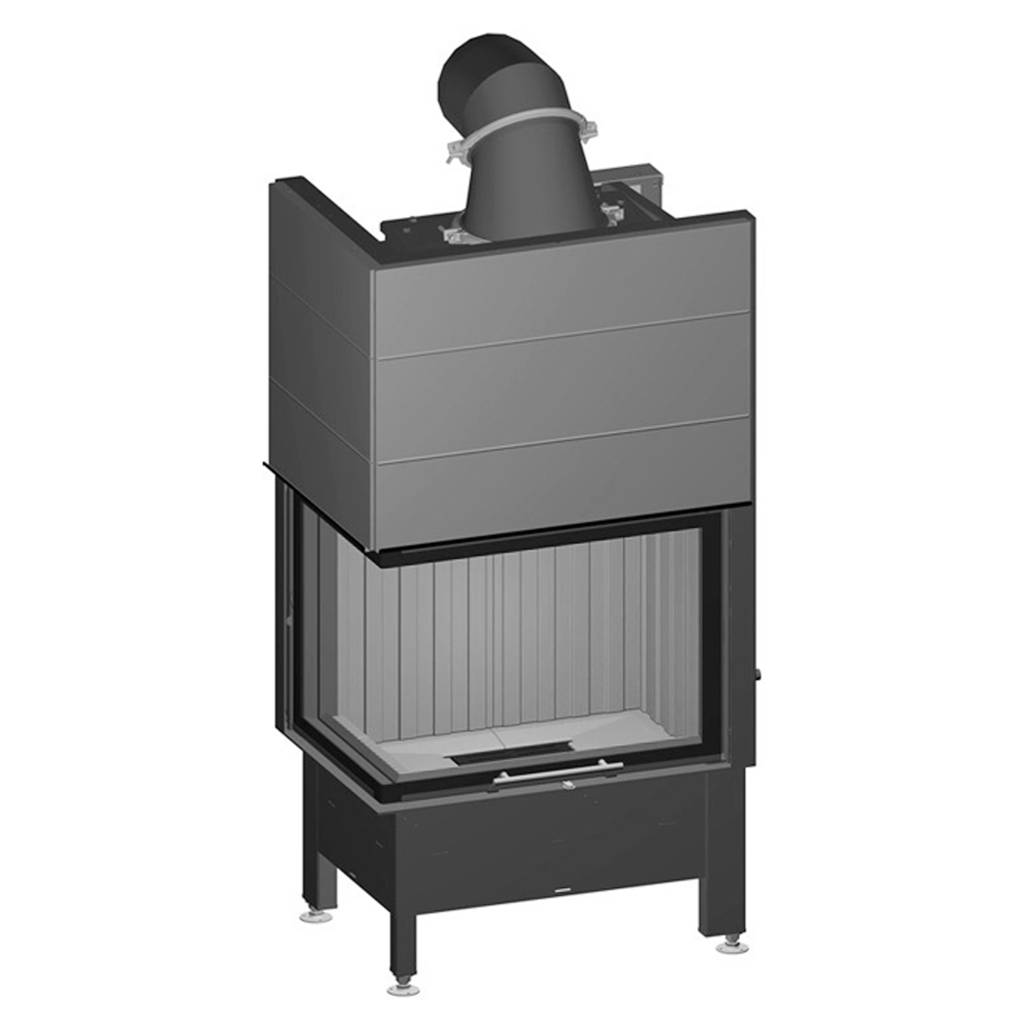 Spartherm Varia 2Lh H2O Kamineinsatz wasserführend Ecke Spartherm Varia 2Lh H2O Kamineinsatz wasserführend Ecke