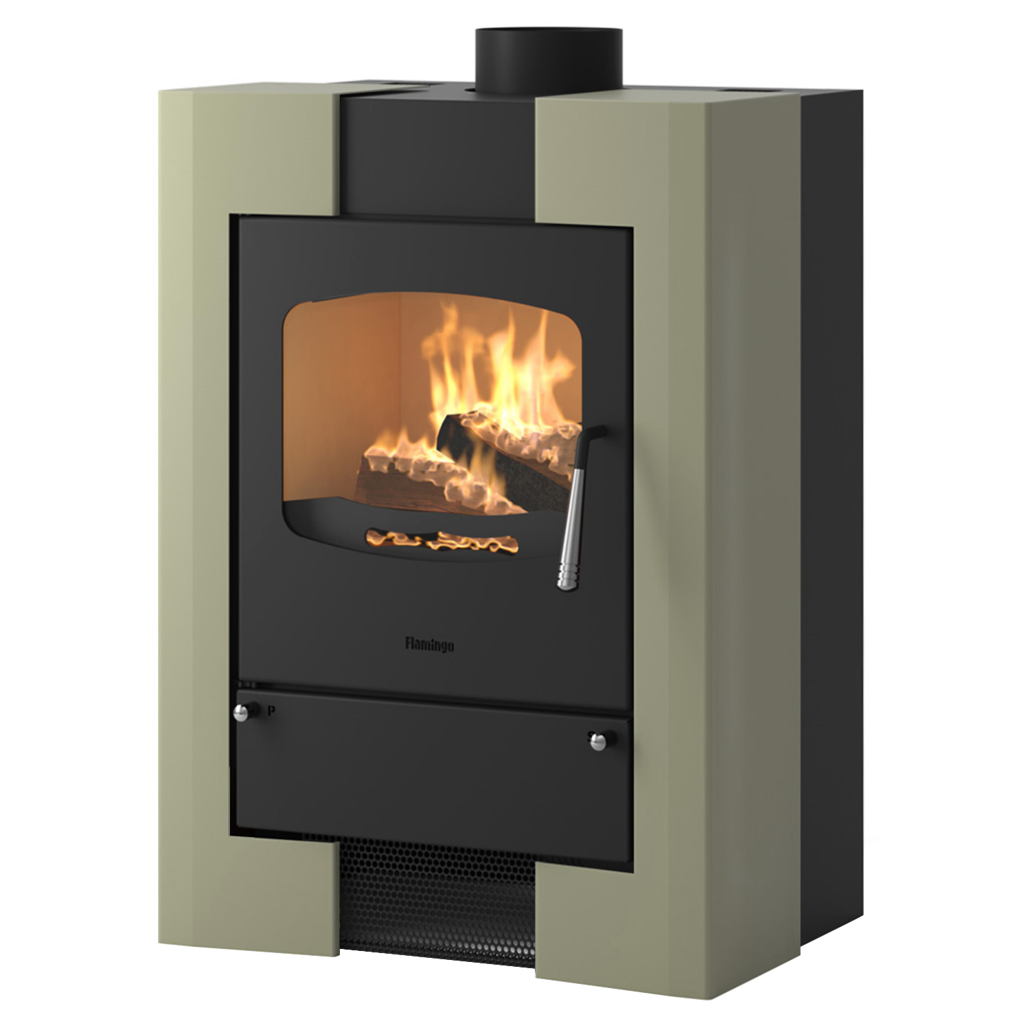 Kaminofen HS Flamingo ESPO 1 Olive Kaminofen HS Flamingo ESPO 1 Olive