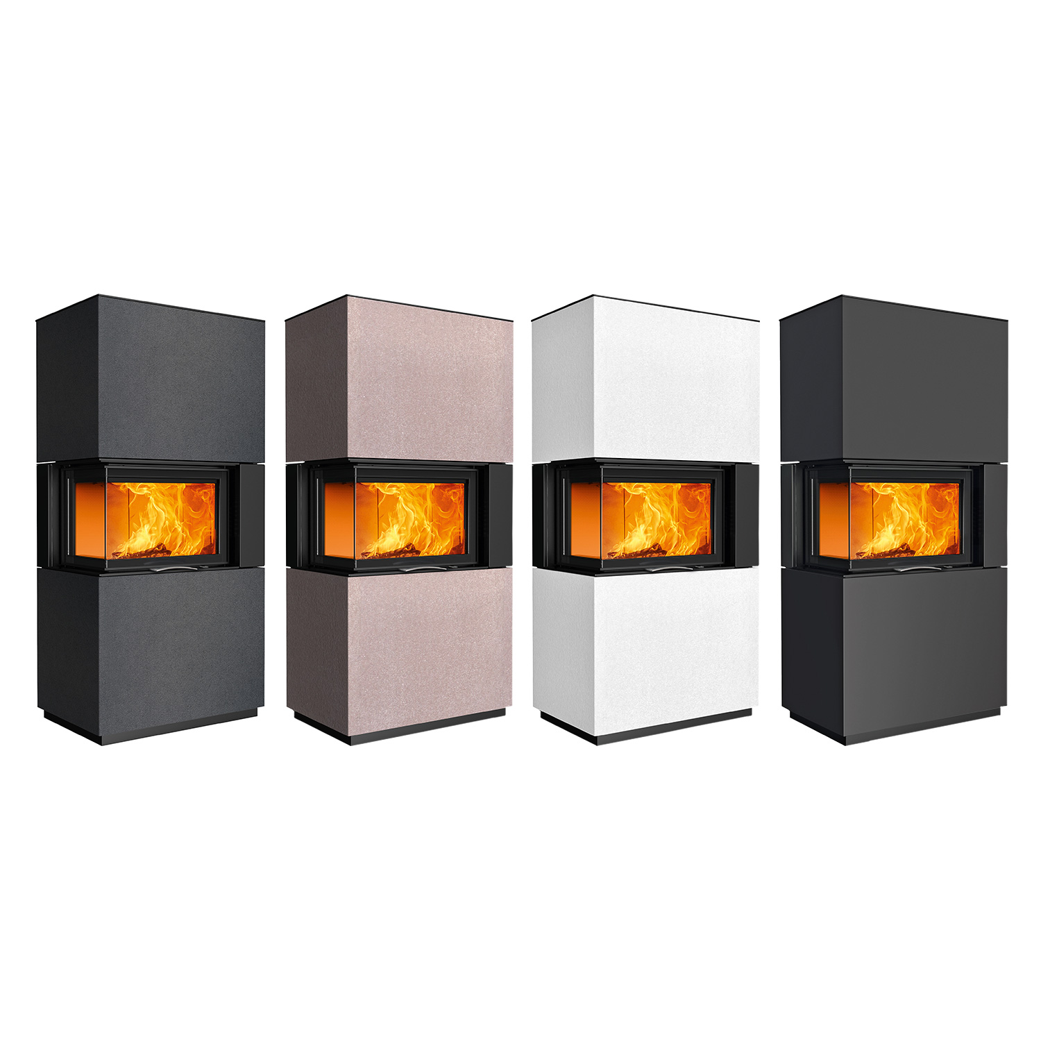 Austroflamm Sam 2.0 Kaminbausatz Eckverglasung links mit Schiebetür Beton Anthrazit Austroflamm Sam 2.0 Kaminbausatz Eckverglasung links mit Schiebetür Beton Anthrazit