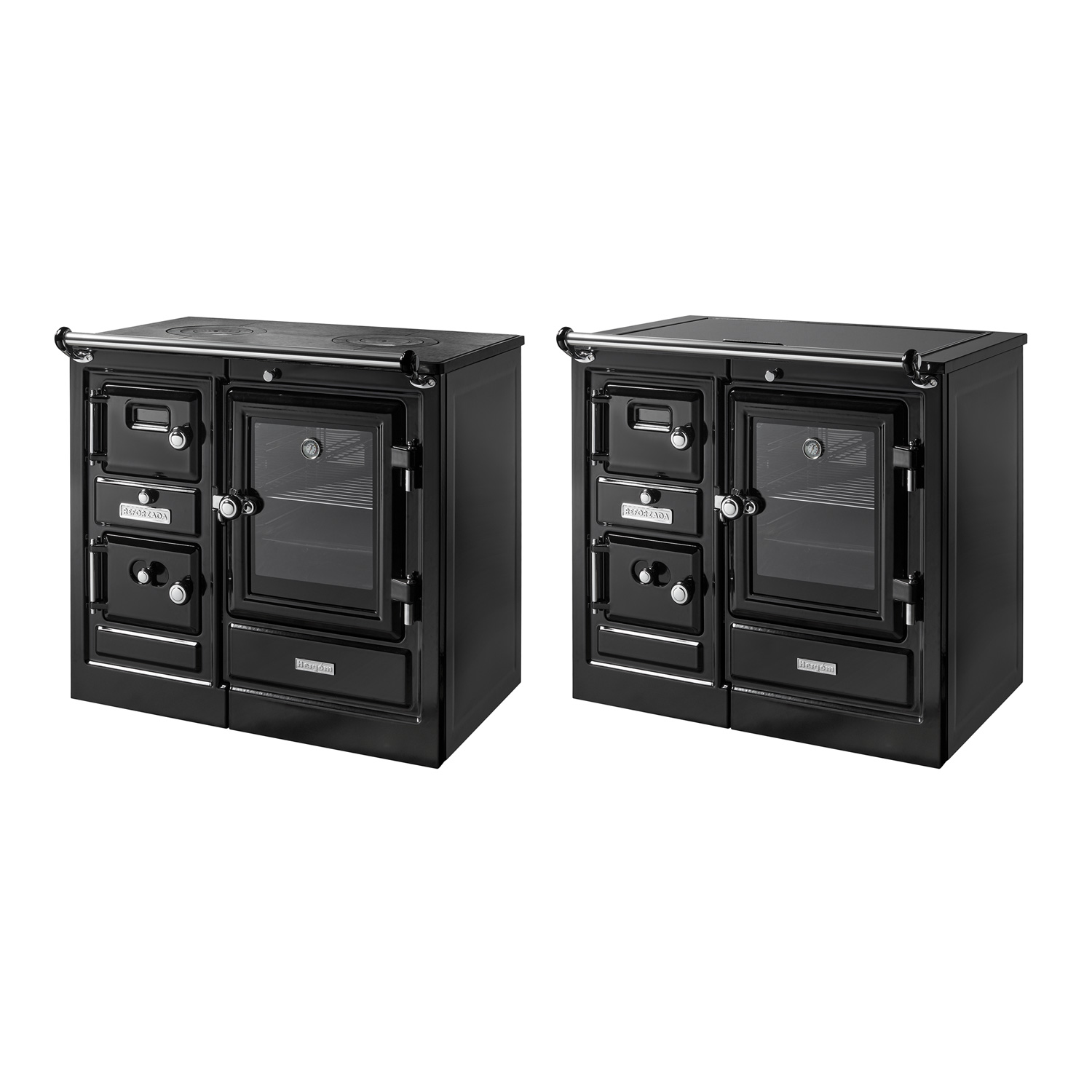 Hergom Saja 7/90 SE Küchenofen Gusseisen schwarz Hergom Saja 7/90 SE Küchenofen Gusseisen schwarz