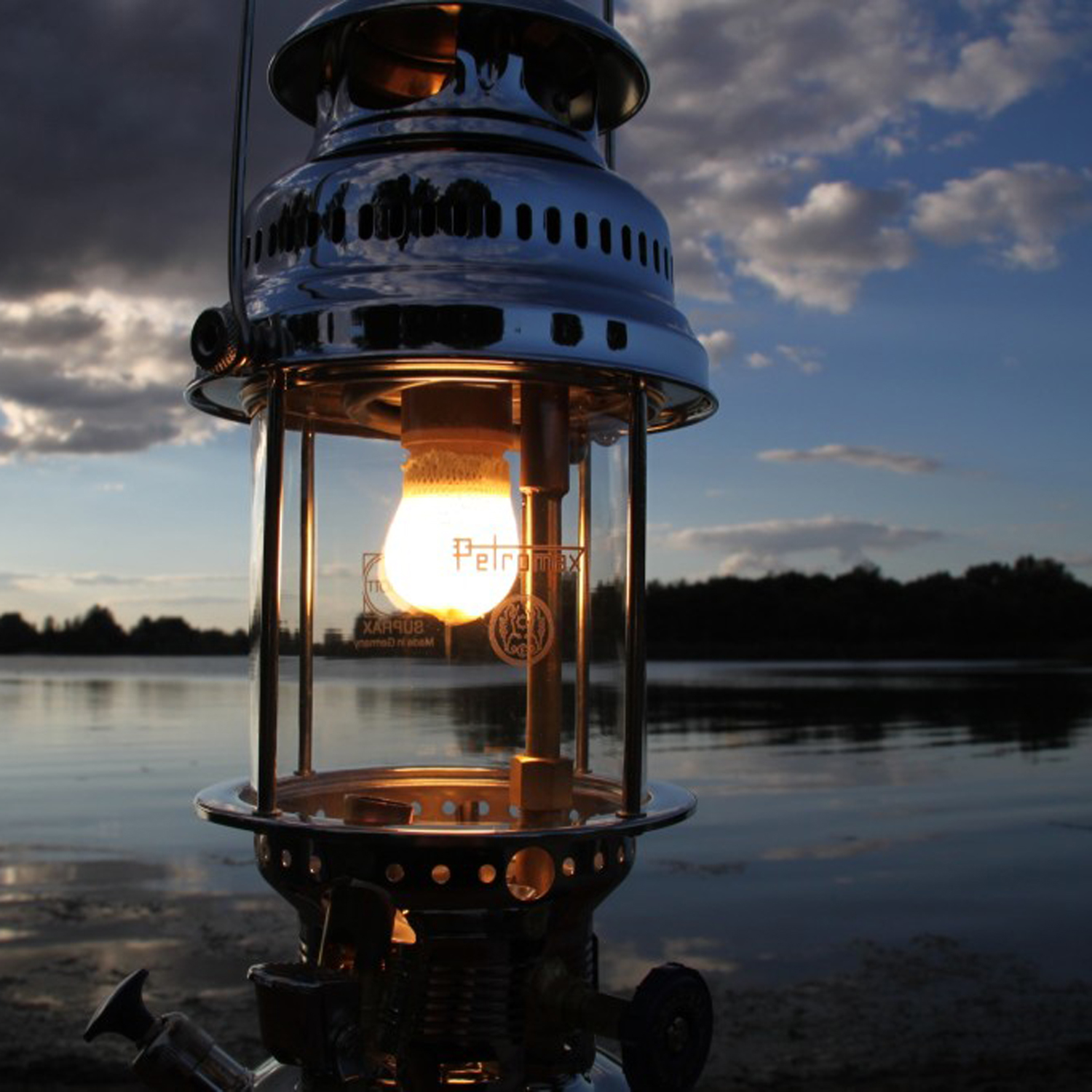 Petromax Petroleumleuchte HK500 Chrom Petromax Petroleumleuchte HK500 Chrom