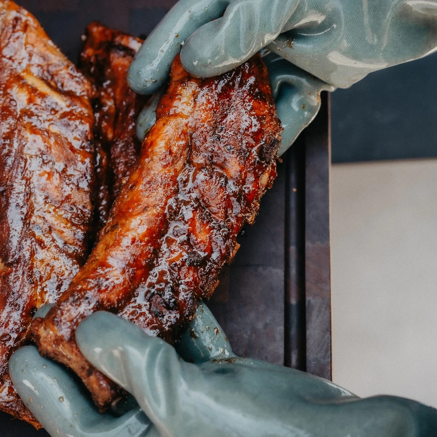 Moesta HeatPro Gloves Grillhandschuhe anthrazit (XL)