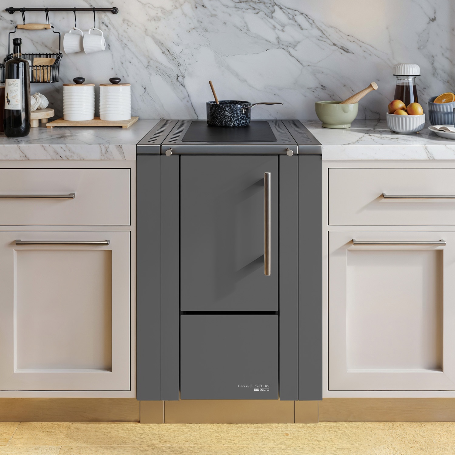 Haas+Sohn Abstandsleiste HS 40 rechts, anthrazit