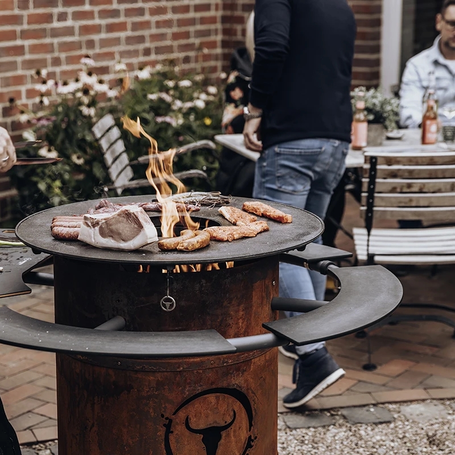 Moesta Simple BBQ Grillzange Edelstahl 57,5 cm