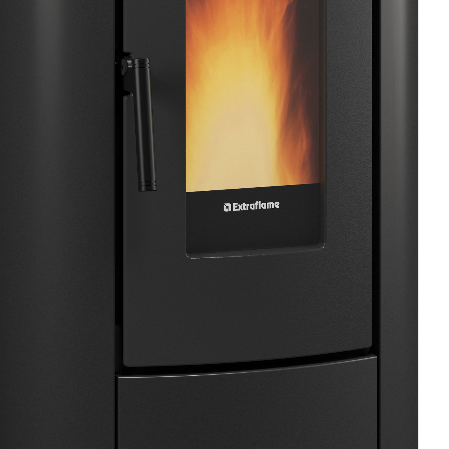 Extraflame KLAUDIA 5.0 EVO Pelletofen schwarz