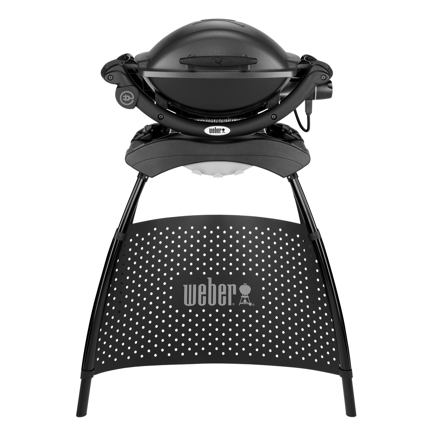 Weber Q 1400 Stand Elektro-Kugelgrill Dunkelgrau Weber Q 1400 Stand Elektro-Kugelgrill Dunkelgrau