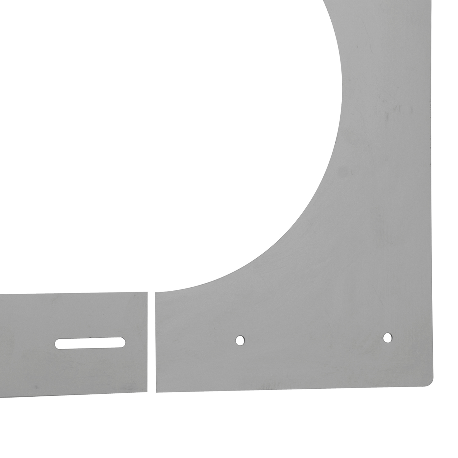 Opsinox Edelstahlschornstein 180 mm Dachblende für Innenmont. PLP 0-45°