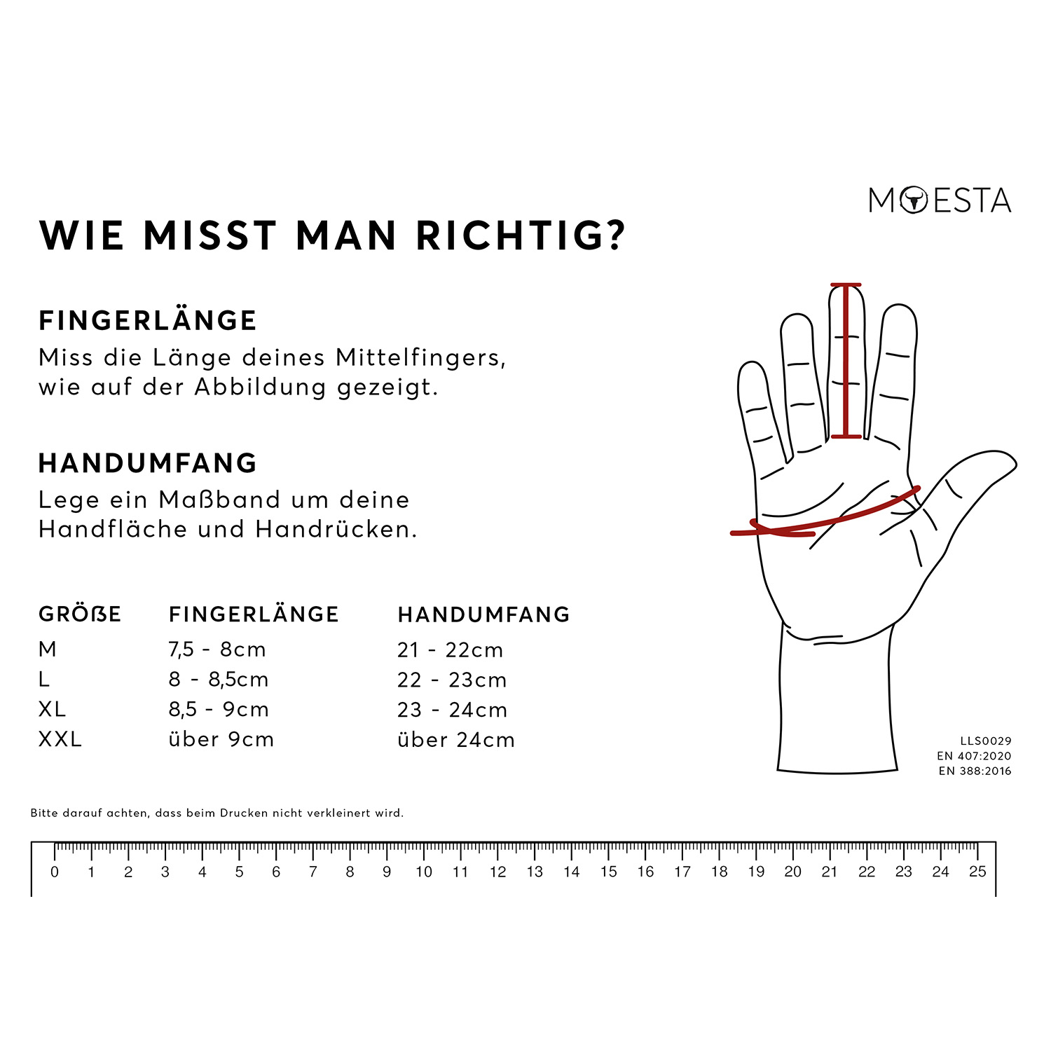 Moesta HeatPro Gloves Grillhandschuhe grau (M)