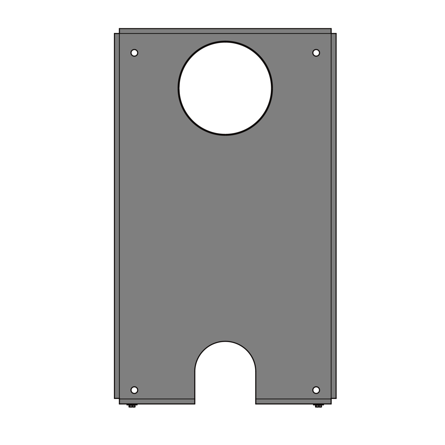 Hergom Wandhalterung für Glow-Serie Hergom Wandhalterung für Glow-Serie