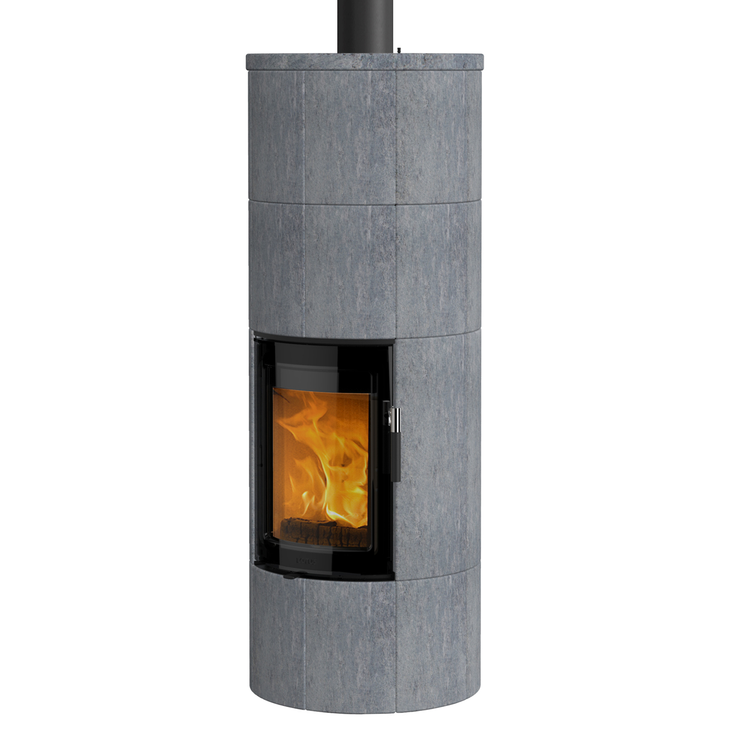 Lotus Maestro 2 Kaminofen Speckstein, Tür Magic, Rauchabgang oben