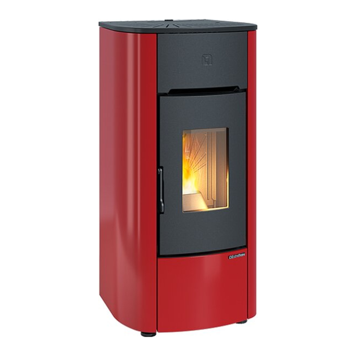 Extraflame Mariella AD Pelletofen Traditional Line bordeaux