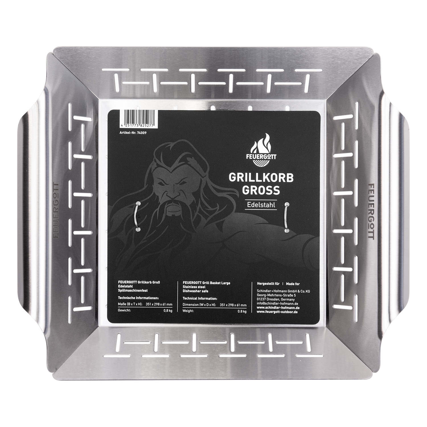 Feuergott Grillkorb groß Feuergott Grillkorb groß