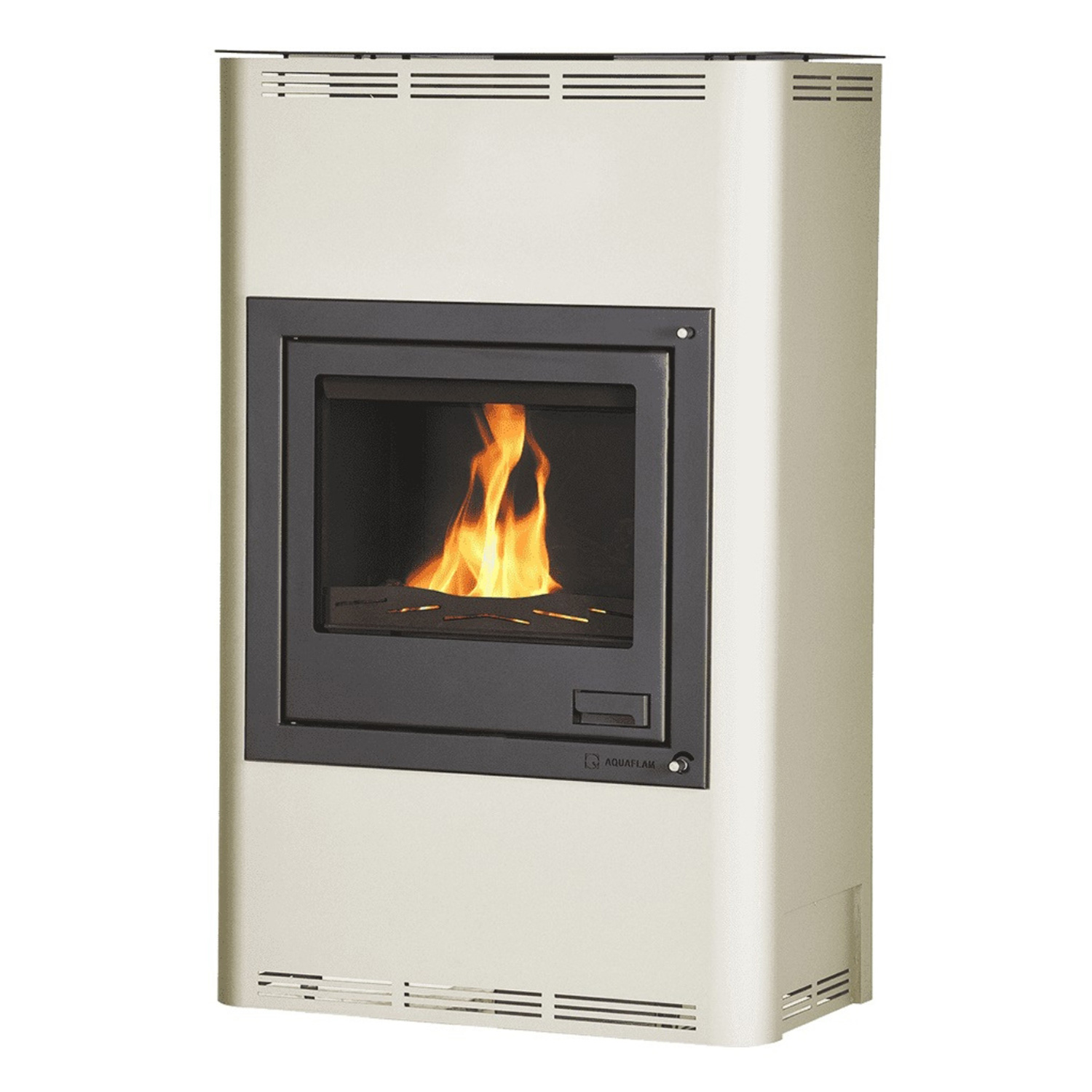 Aquaflam 25 Basic Wasserführender Kaminofen Creme Aquaflam 25 Basic Wasserführender Kaminofen Creme