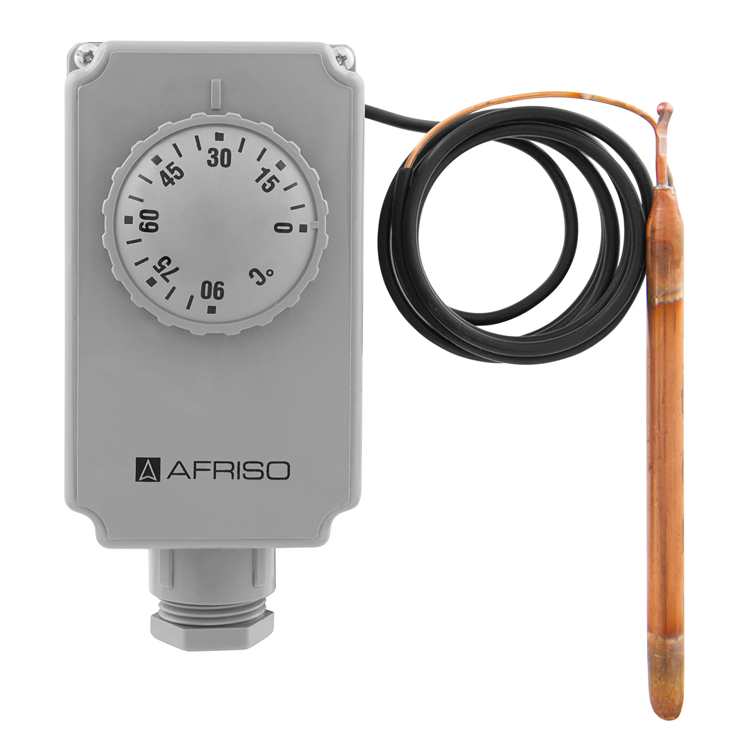 Afriso GTK Gehäusethermostat mit Kapillarleitung 2000 mm, Temperaturregler Afriso GTK Gehäusethermostat mit Kapillarleitung 2000 mm, Temperaturregler