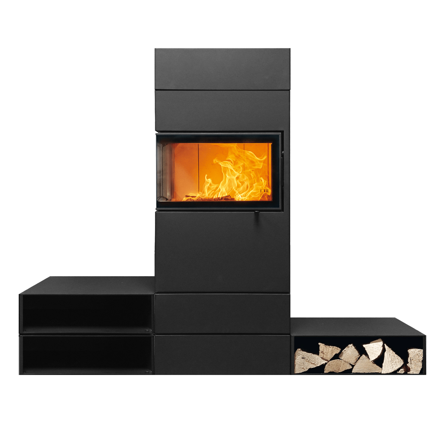 Austroflamm Dexter 2.0 & S3 Beistellbox 618 x 191 mm oben