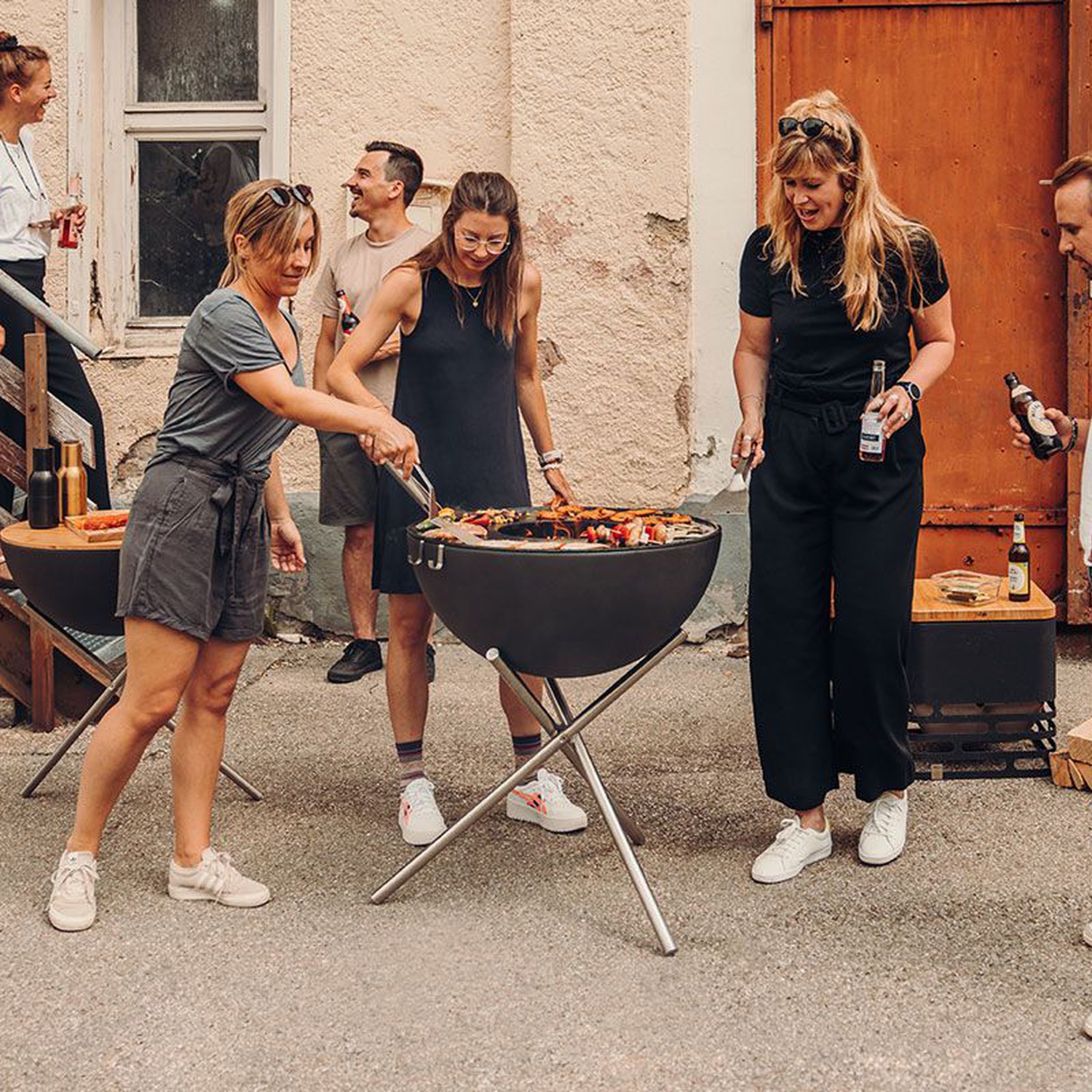 höfats BOWL 70 Feuer-Loungeset flex