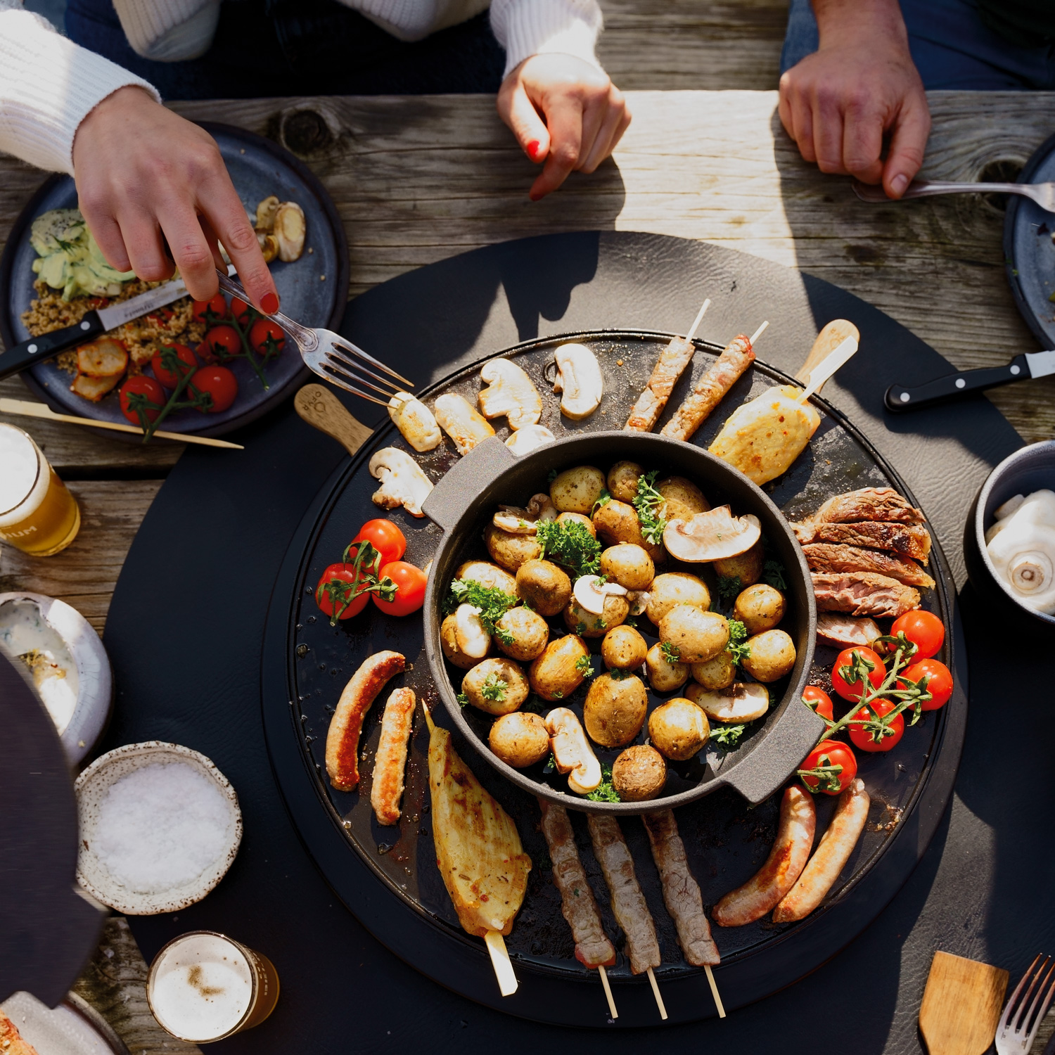 OFYR Outdoor Topf-Set Gusseisen für Tabl'O OFYR Outdoor Topf-Set Gusseisen für Tabl'O