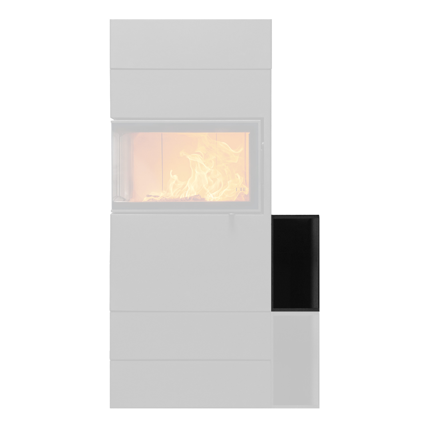 Austroflamm Dexter 2.0 & S3 Beistellbox 191 x 382 mm oben
