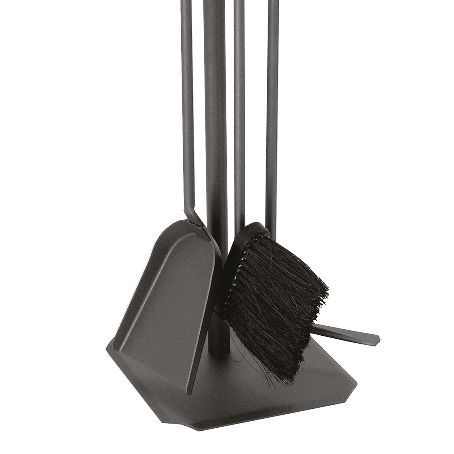 Raik Kaminbesteck, anthrazit beschichtet, 62cm Raik Kaminbesteck, anthrazit beschichtet, 62cm