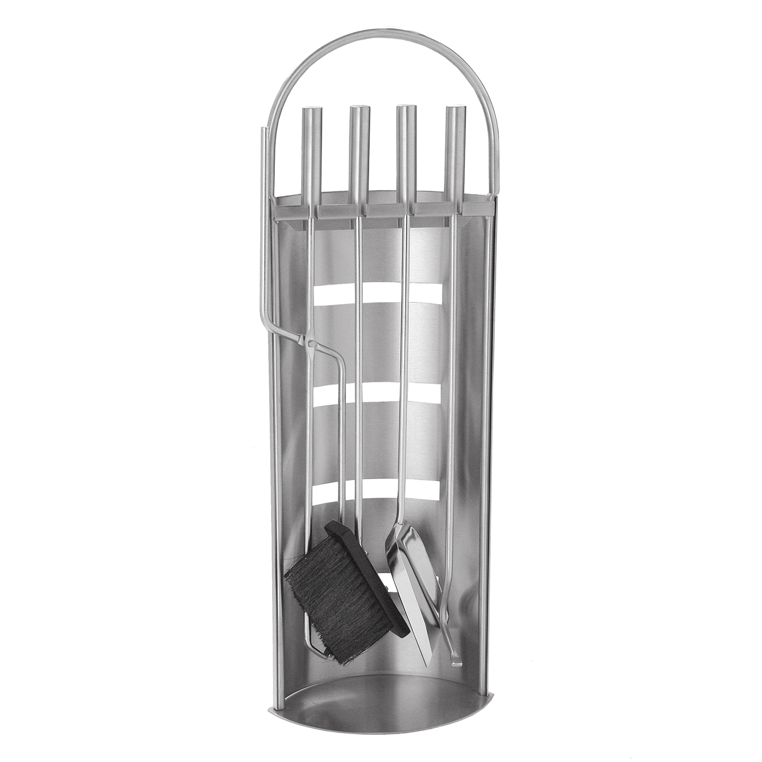 Raik Kaminbesteck, 4-teilig, Edelstahlgriffe, 68cm