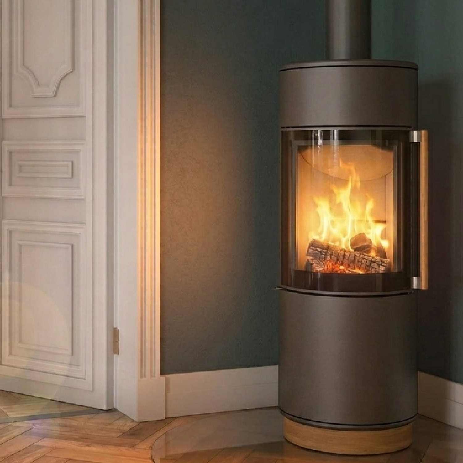 Spartherm Passo XS style RLU Kaminofen Titan