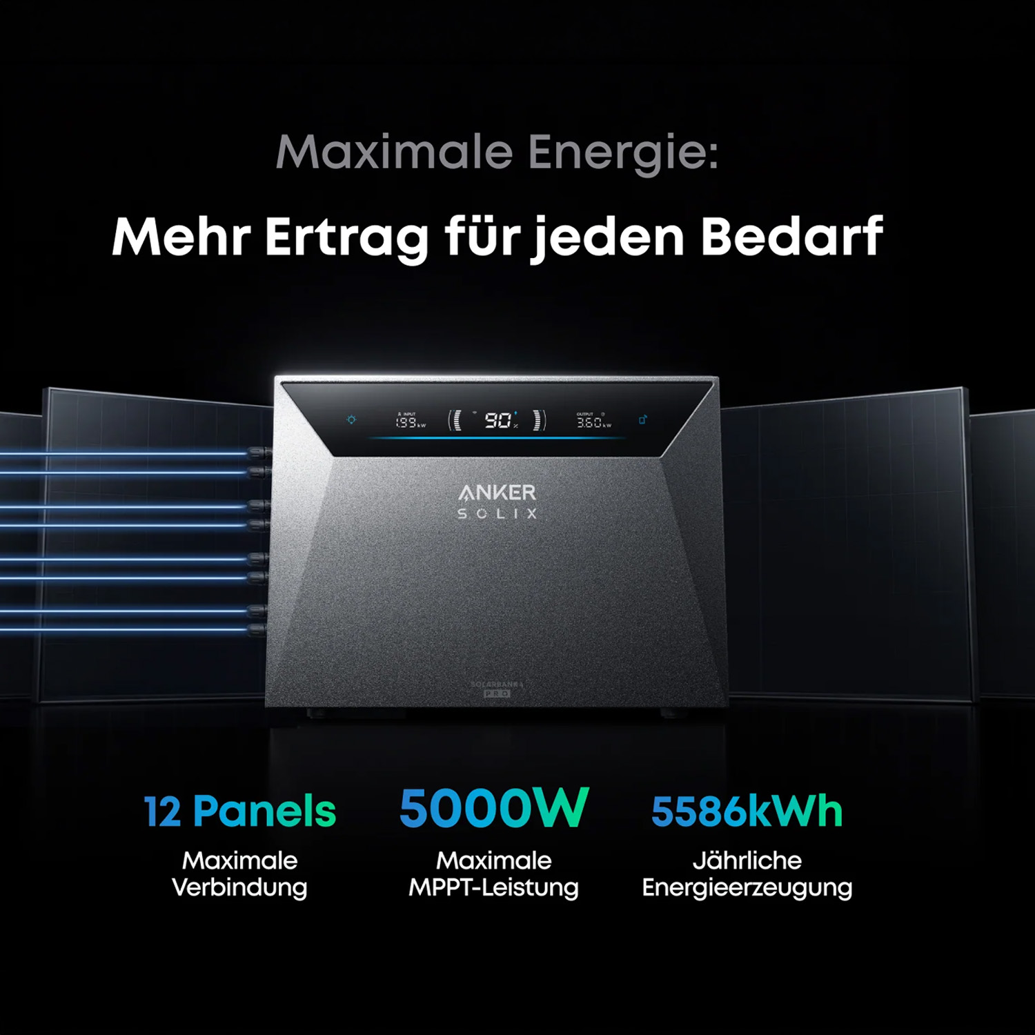Anker SOLIX Solarbank 4 E5000 Pro