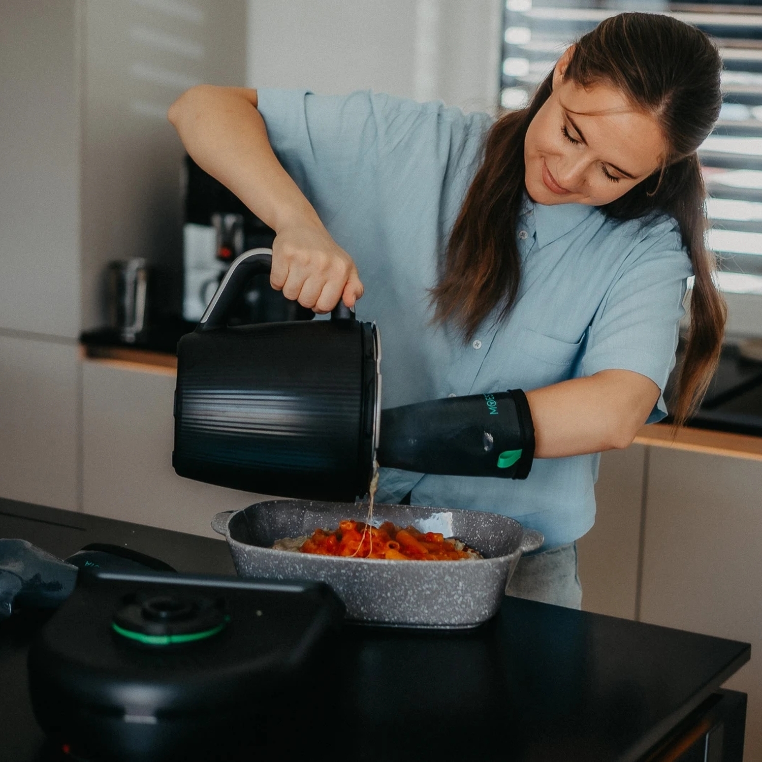 Moesta HeatPro Gloves Grillhandschuhe anthrazit (L)