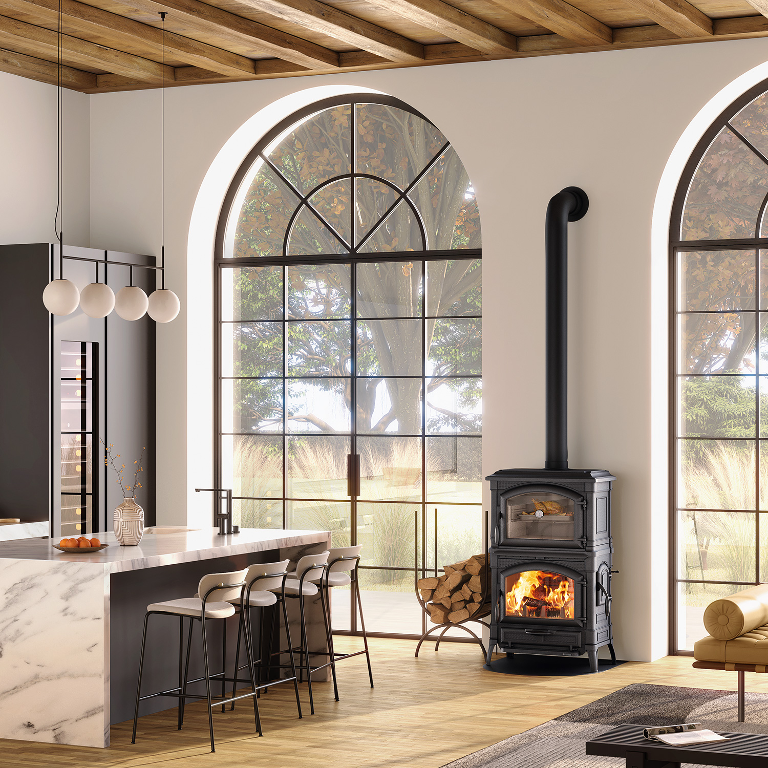 La Nordica Isotta Forno EVO Kaminofen La Nordica Isotta Forno EVO Kaminofen