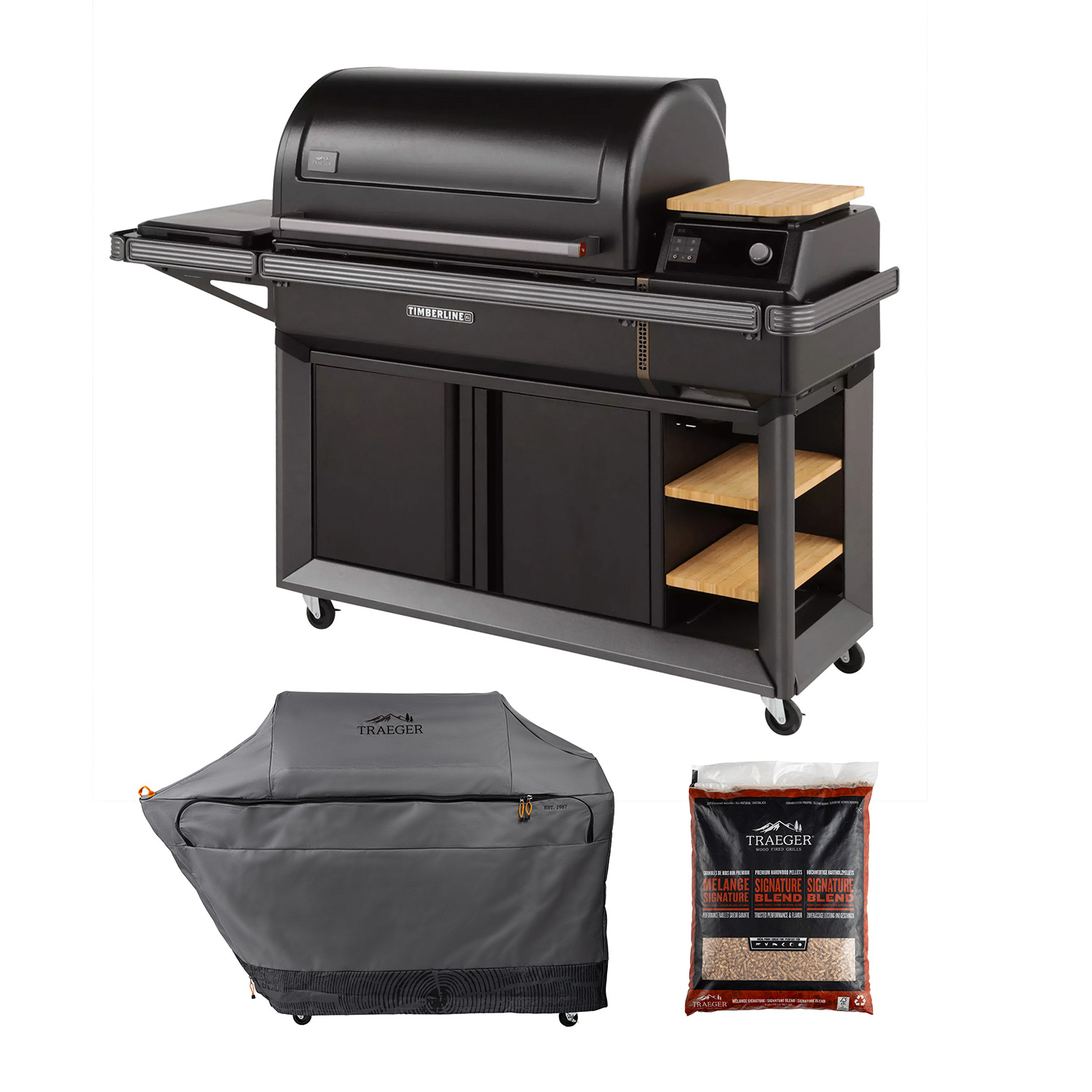 Traeger Timberline XL inkl. Abdeckhaube & 9kg Pellets