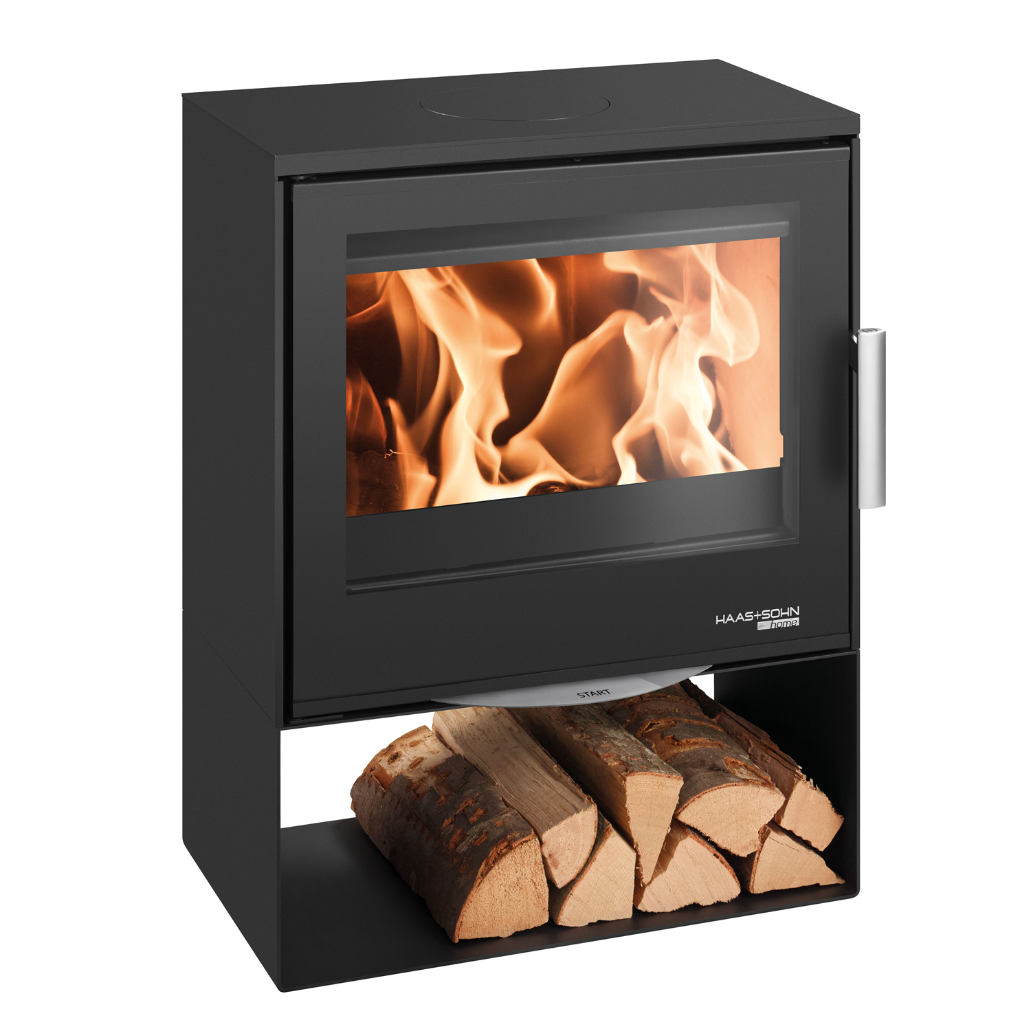 Haas+Sohn Mayfair easy Kaminofen Perl-Anthrazit