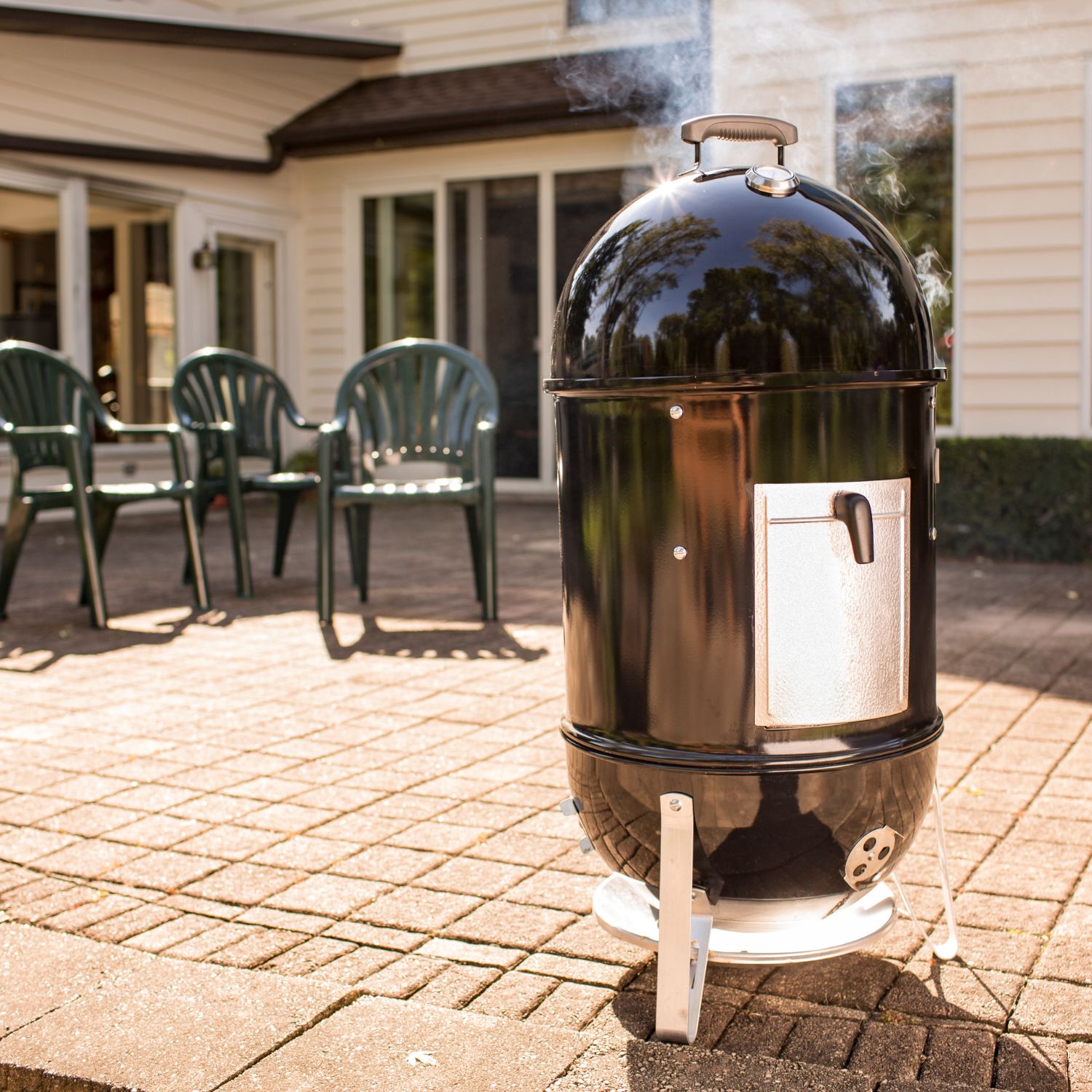 Weber Smokey Mountain Cooker Smoker 47 cm Black