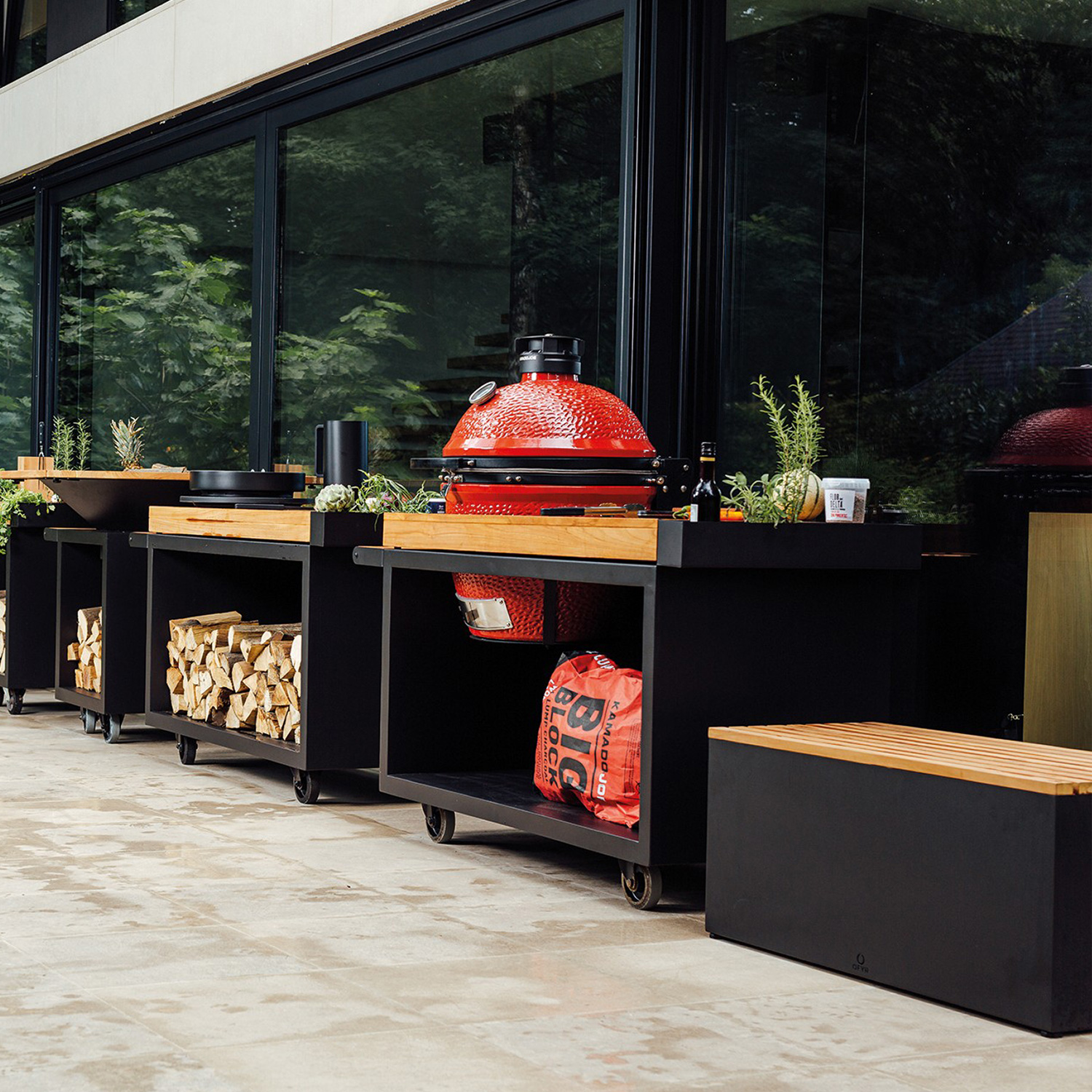 OFYR Gartenbank Black OFYR Gartenbank Black