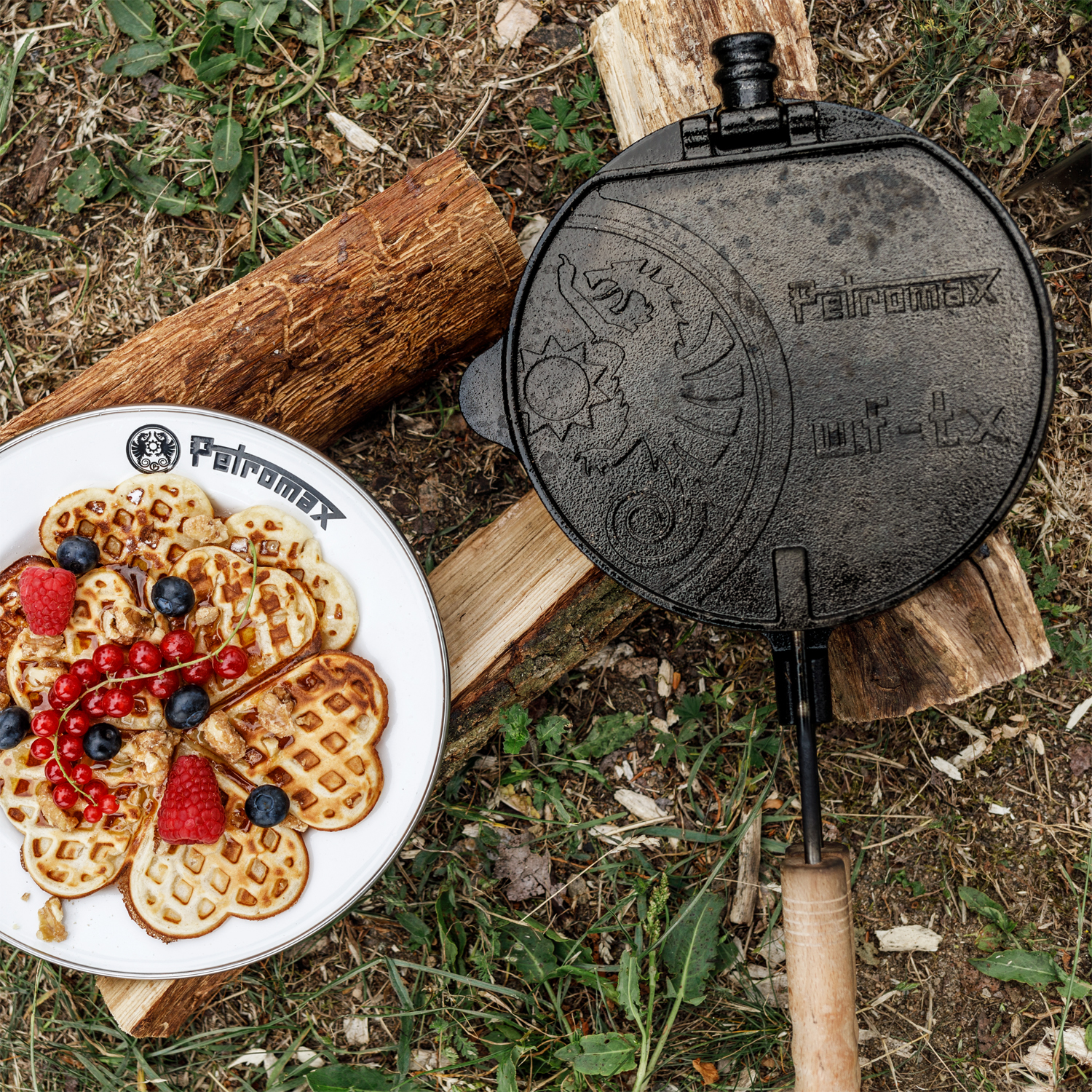 Petromax Wende-Waffeleisen