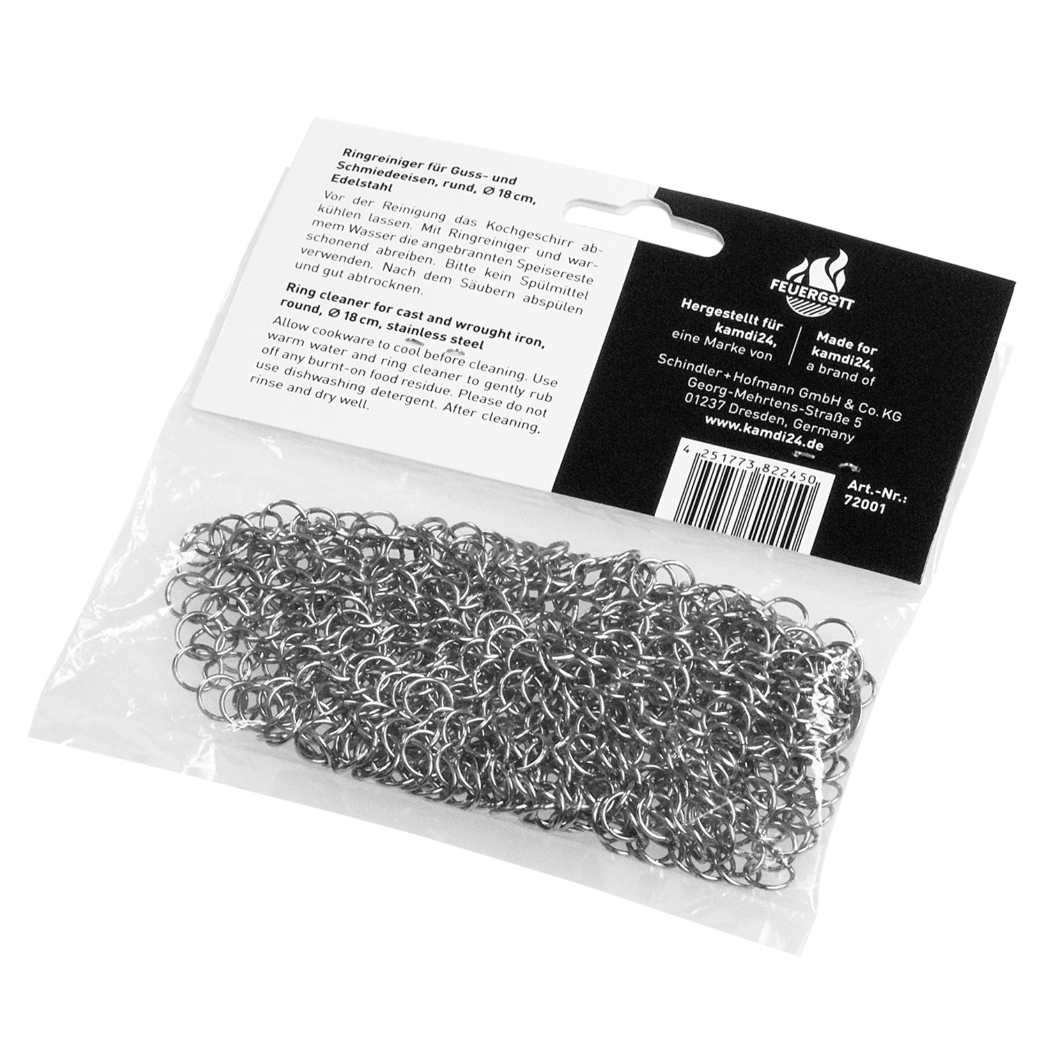 FEUERGOTT Ringreiniger für Guss- und Schmiedeeisen Rund FEUERGOTT Ringreiniger für Guss- und Schmiedeeisen Rund