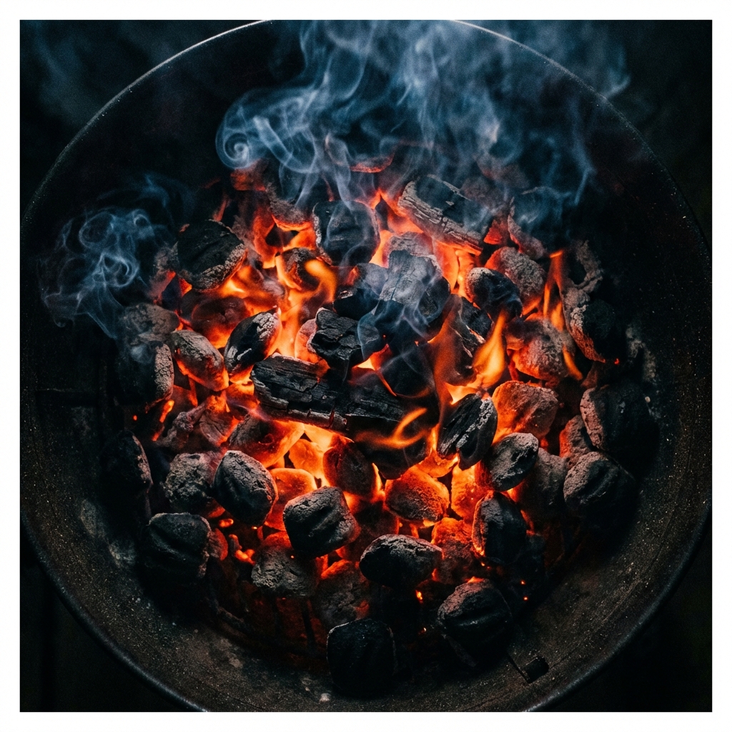 Holzkohle-vs-Briketts-Unterschiede-beim-Grillen