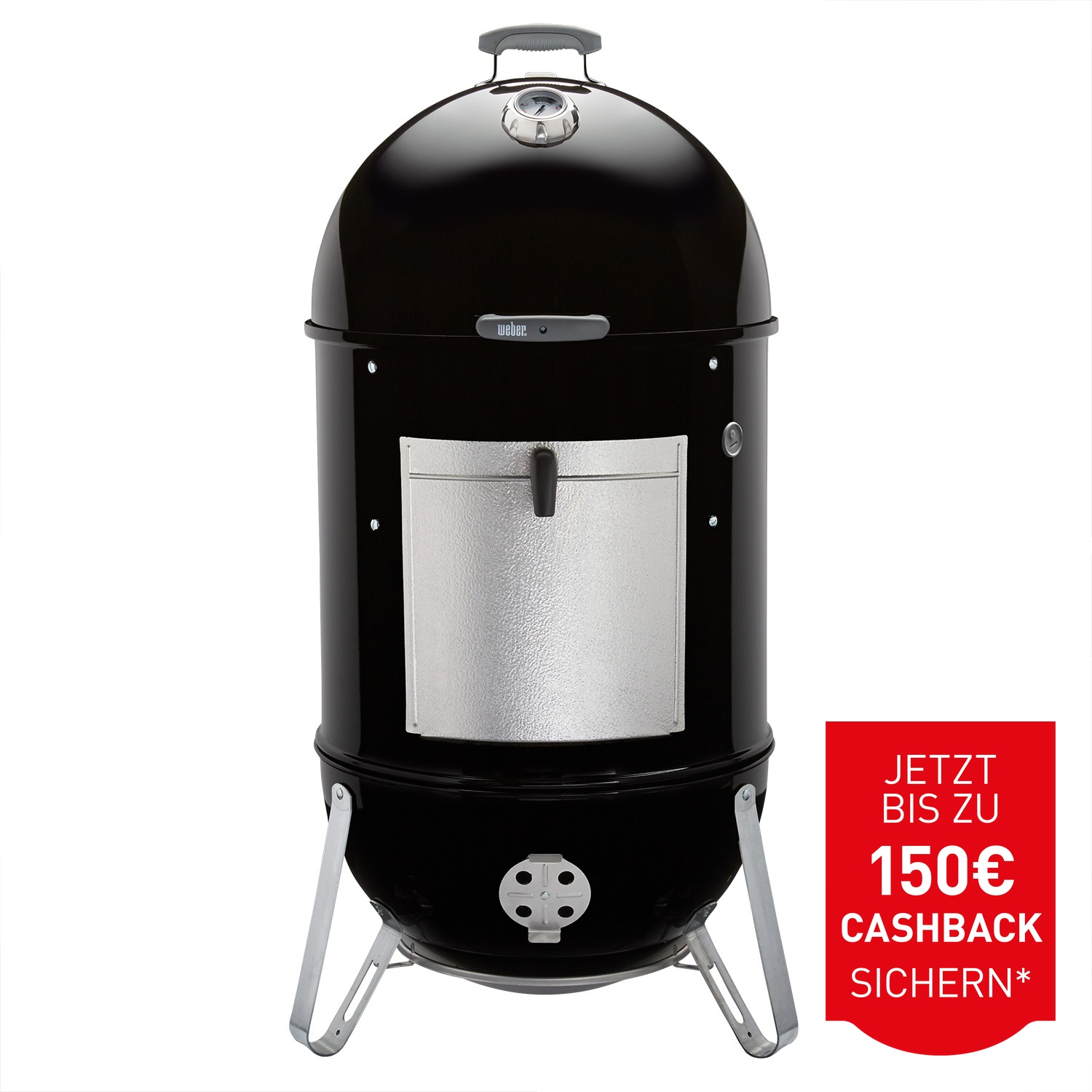 Weber Smokey Mountain Cooker Smoker 57 cm Black
