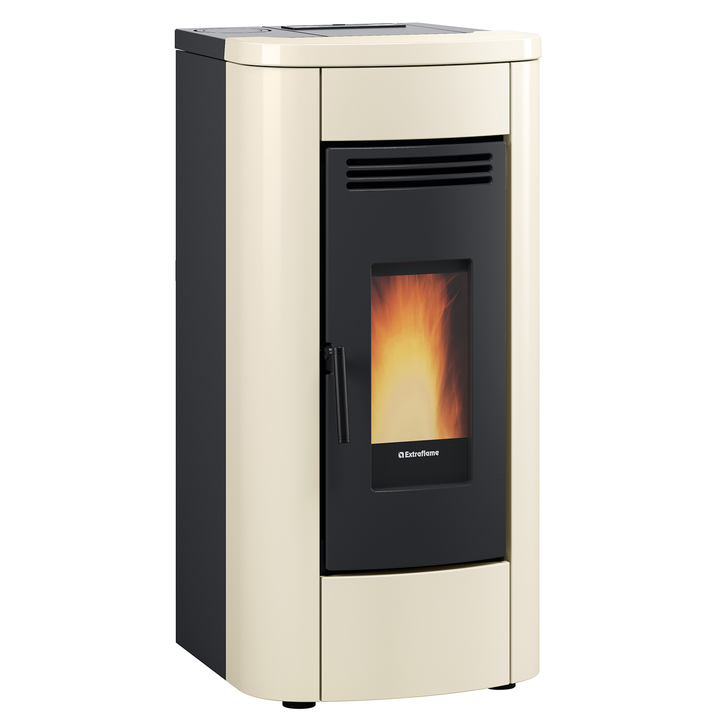 Extraflame Klaudia Plus 5.0 Pelletofen Stahl Elfenbein