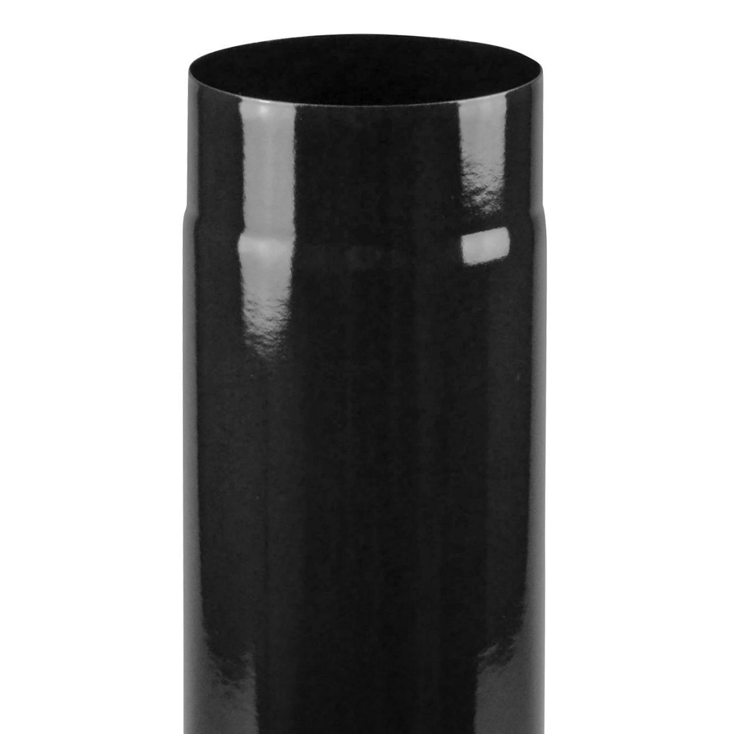 Raik Rauchrohr / Ofenrohr Emaille 130mm - 500mm Schwarz