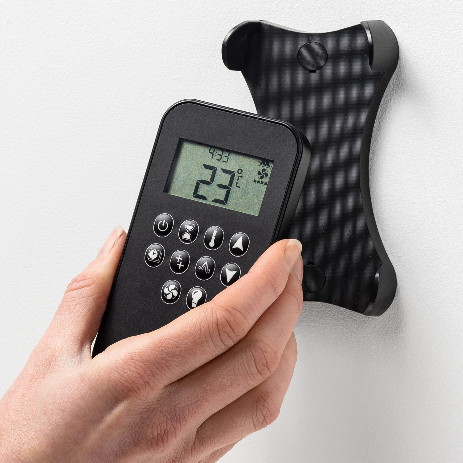 Trimline Fires Wandhalterung für Ecomax-Fernbedienung Trimline Fires Wandhalterung für Ecomax-Fernbedienung