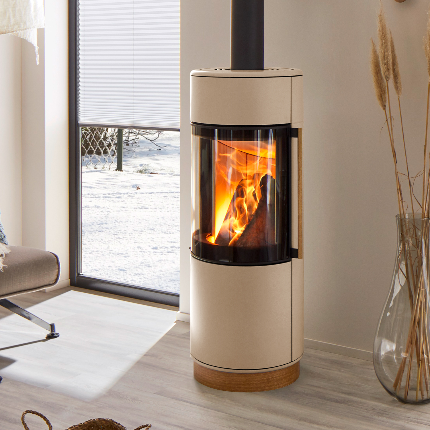Spartherm Passo XS style RLU Kaminofen Perle Spartherm Passo XS style RLU Kaminofen Perle
