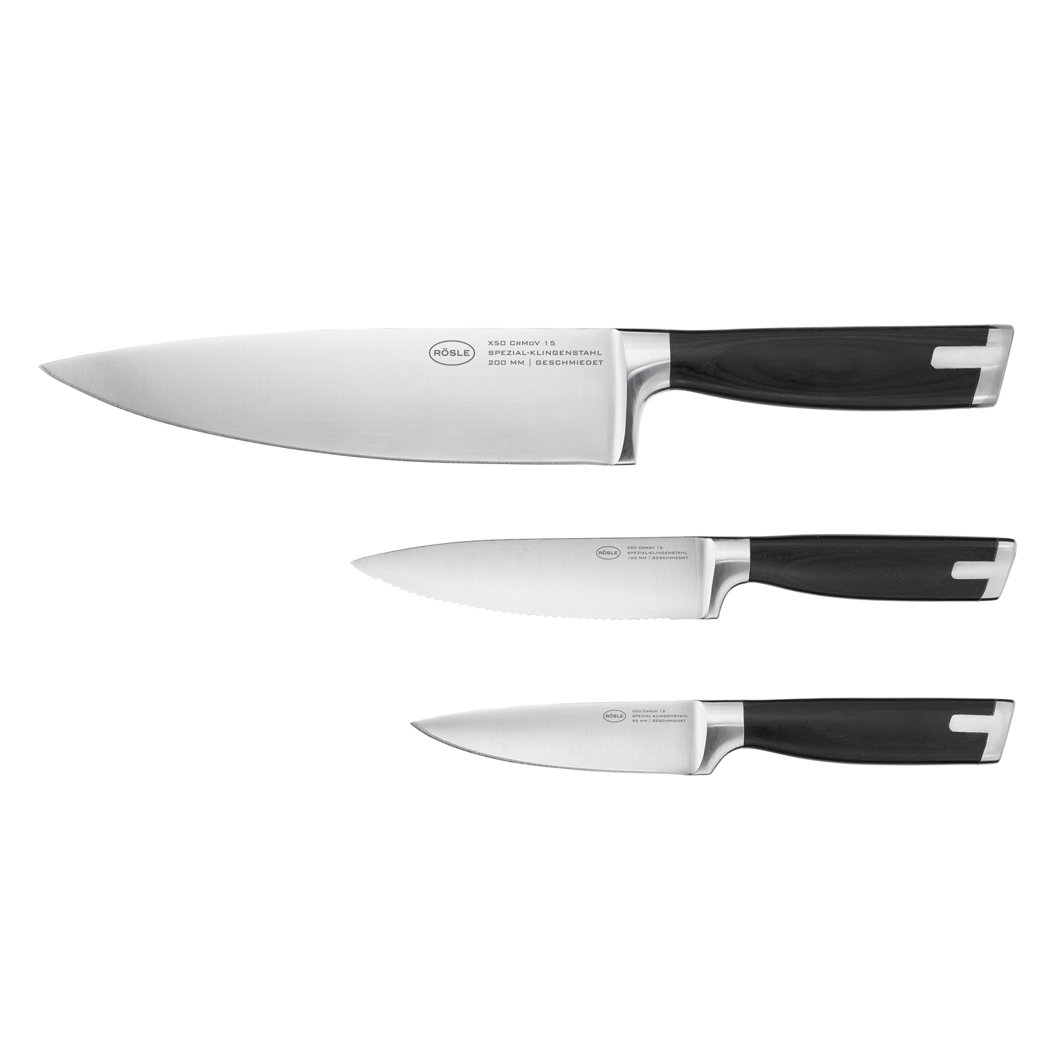 RÖSLE Messerset BBQ-Chef 3-teilig RÖSLE Messerset BBQ-Chef 3-teilig