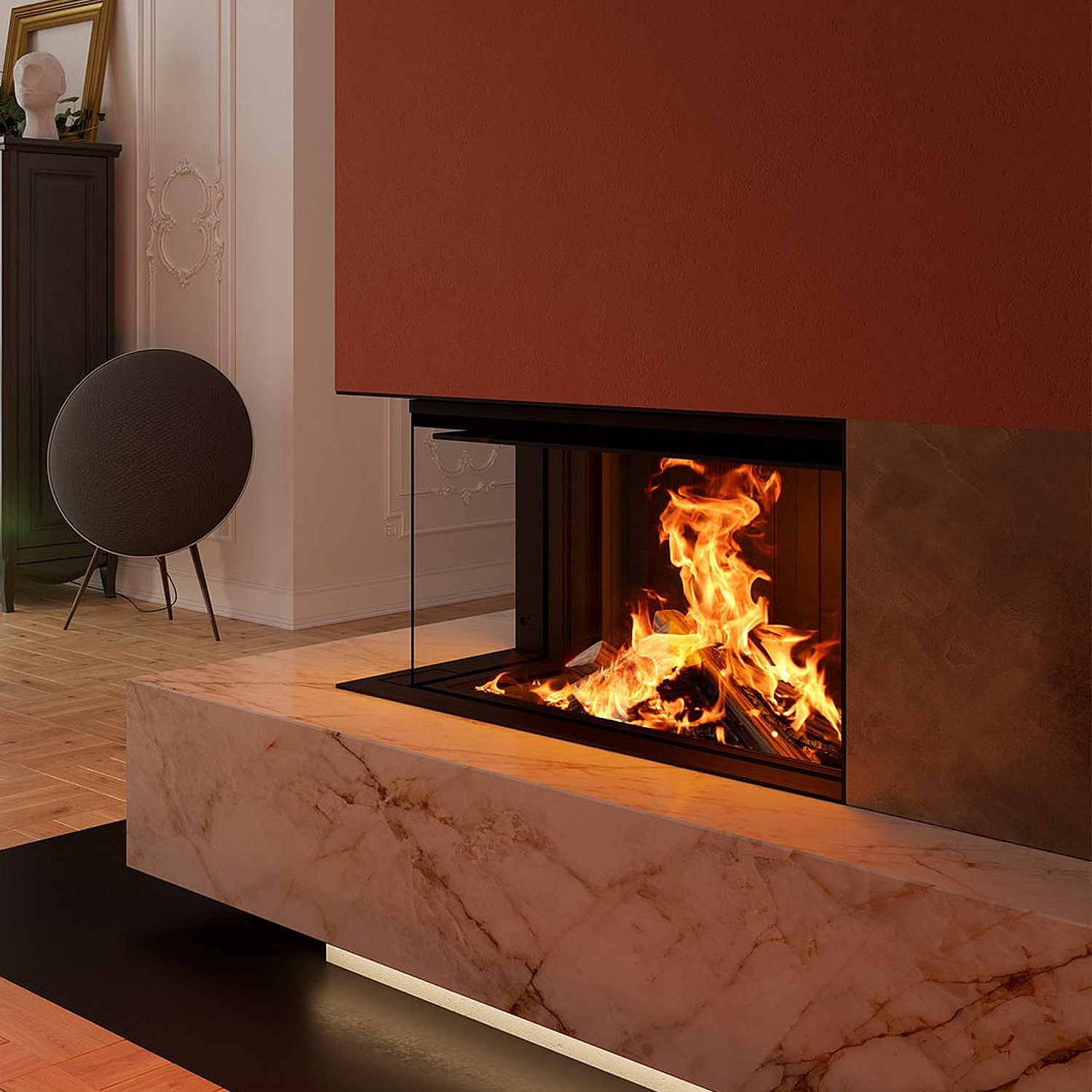 Spartherm Premium V-2L-80h Kamineinsatz 200 mm RR