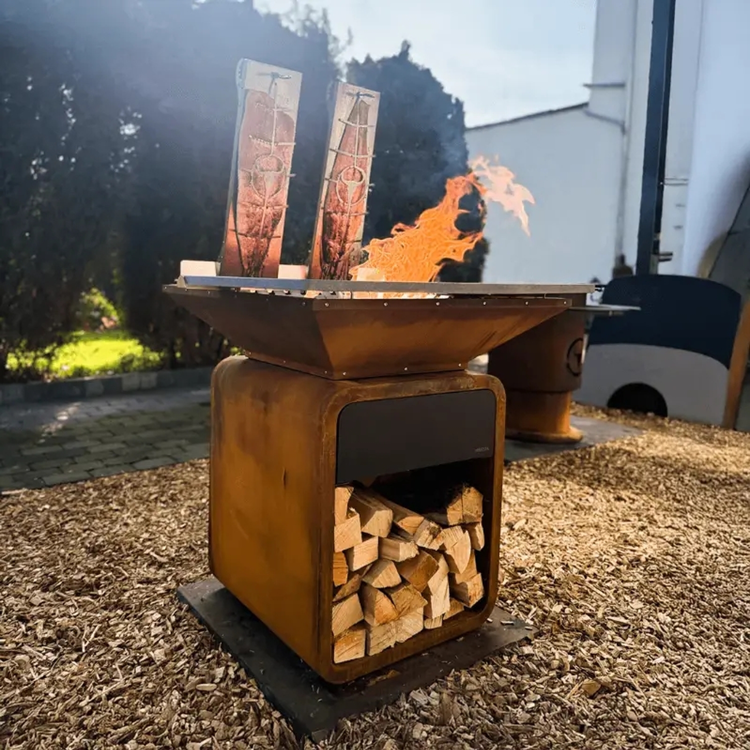 Moesta Adapter für Flammlachsbrett für Moesta One